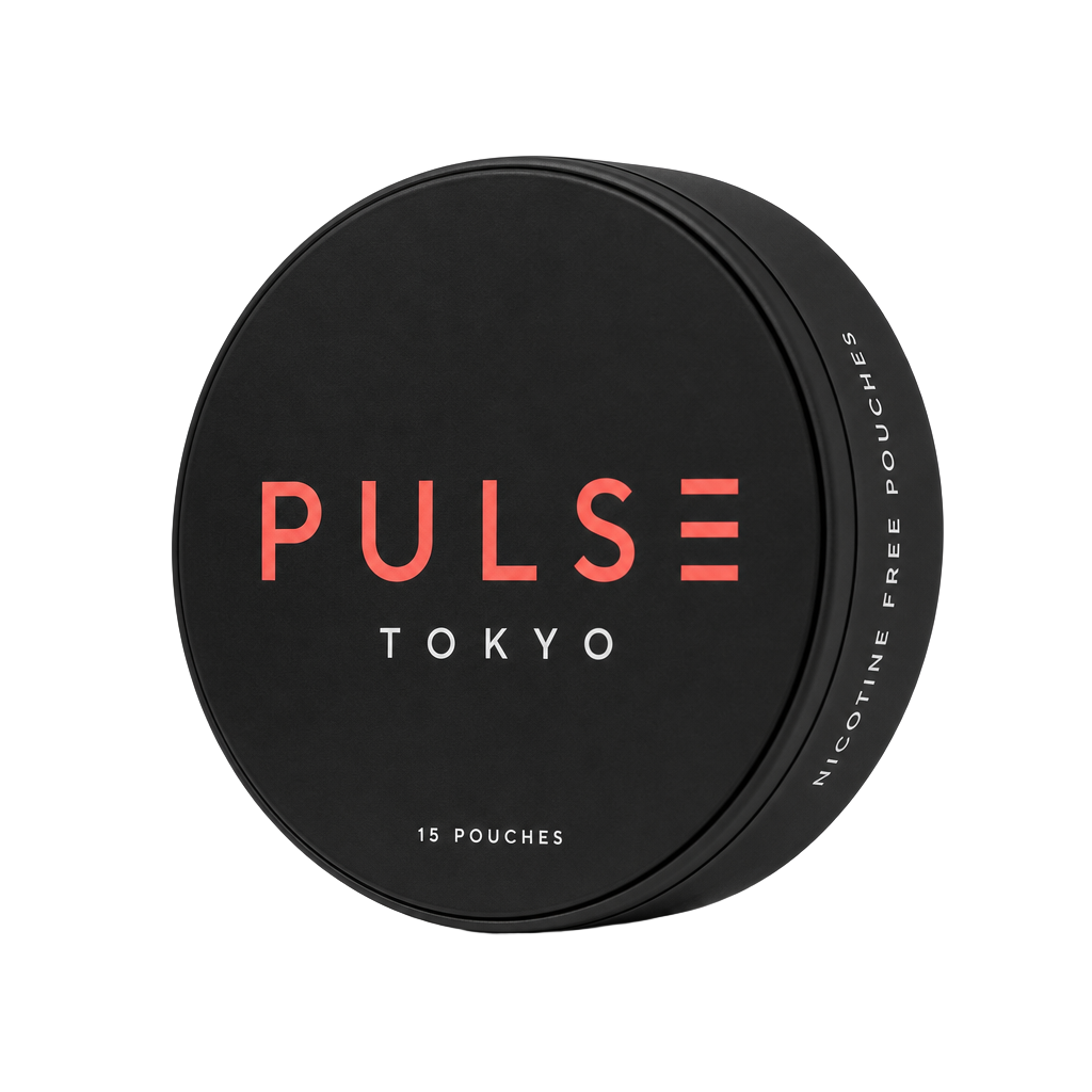 Pulse Tokyo nicotine-free pouches tin